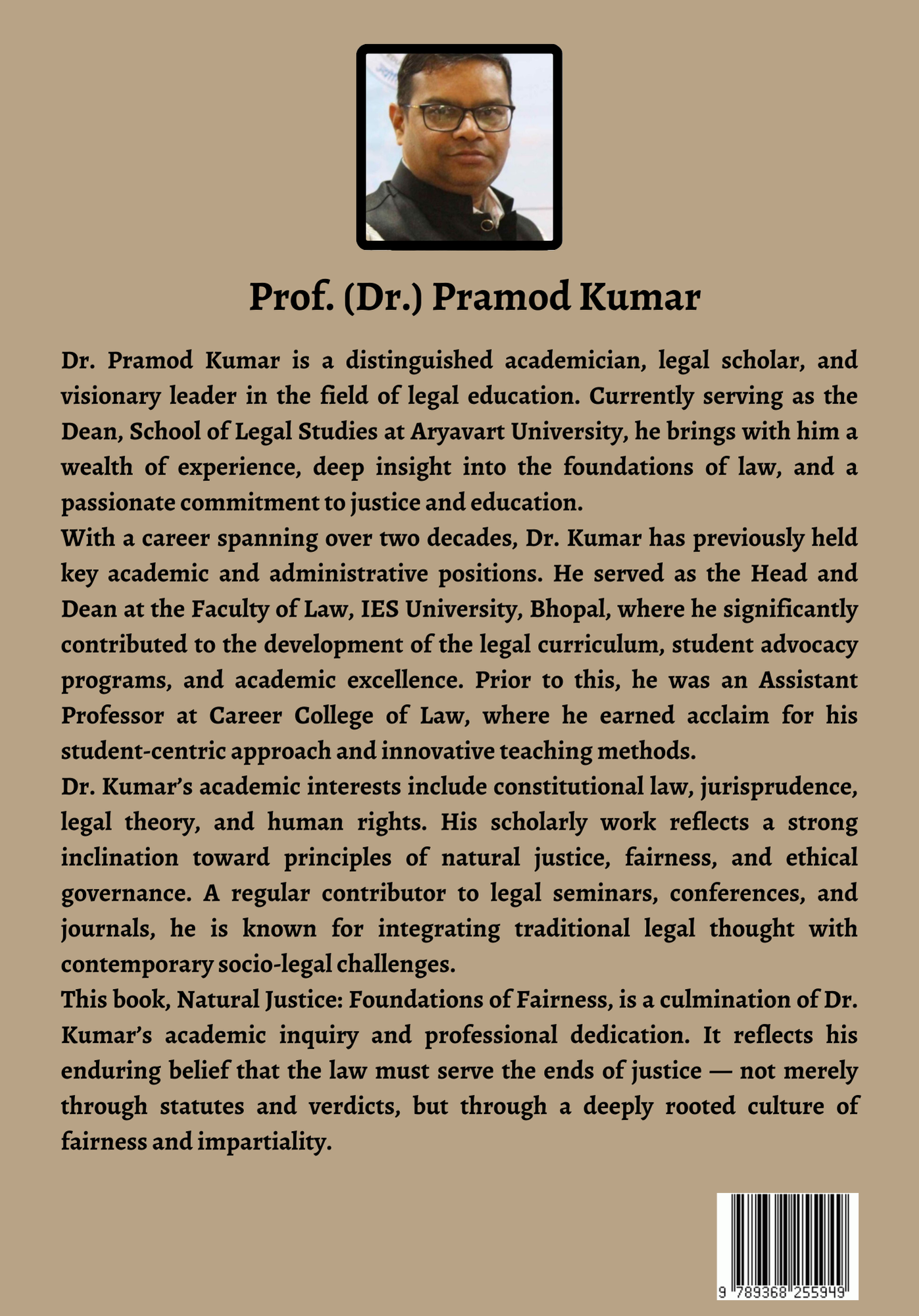 Natural Justice: Foundations of Fairness